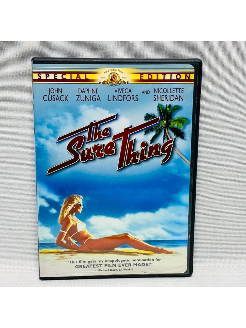 The Sure Thing Special Edition (DVD, 2003) Comedy Starring John Cusack